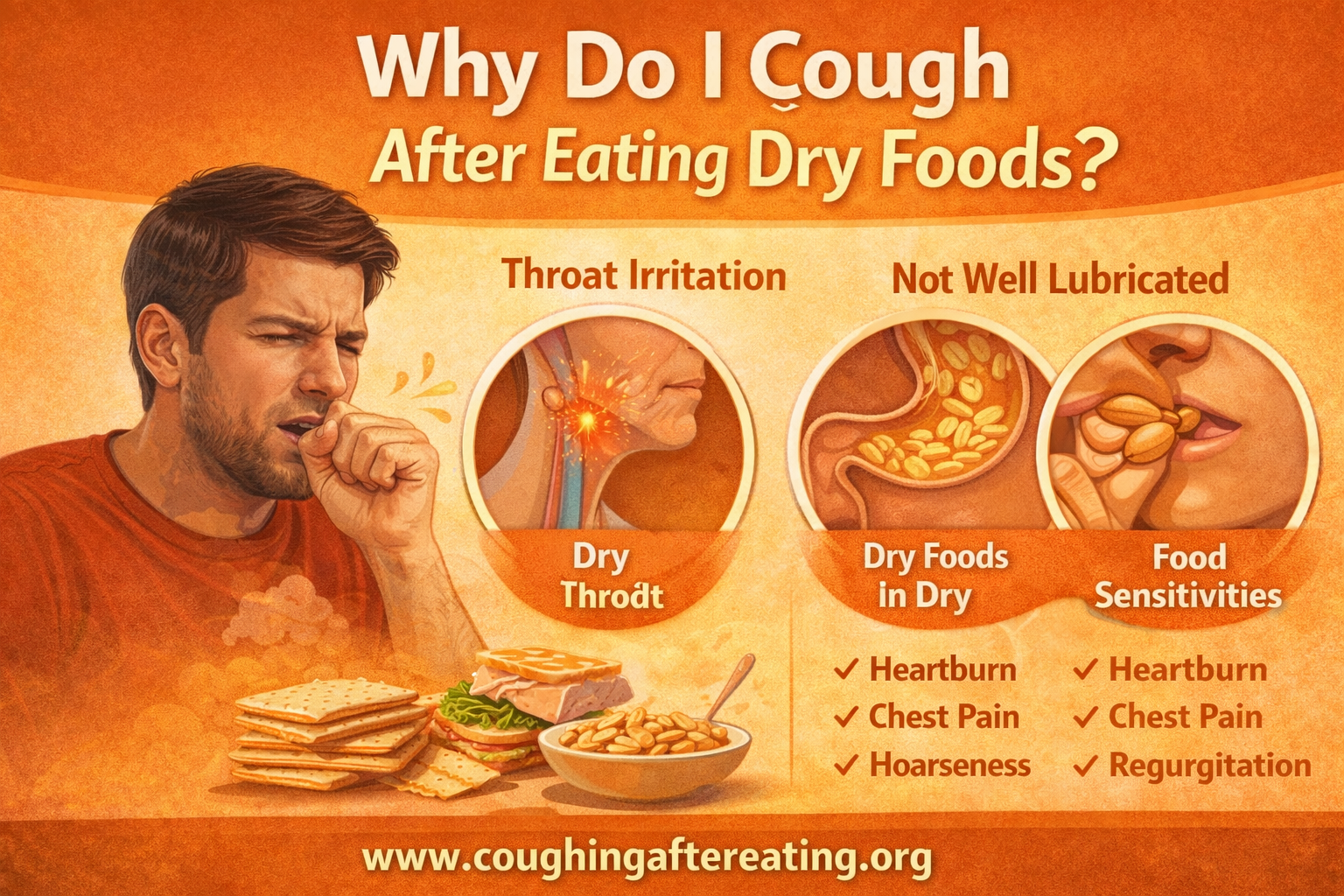 Why Do I Cough After Eating Dry Foods? - Coughing After Eating